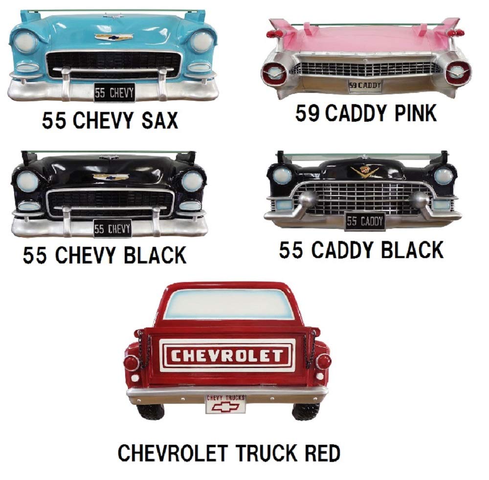 Amazon｜アメリカン雑貨 CAR SHELF カーシェルフ 55CHEVY BLACK
